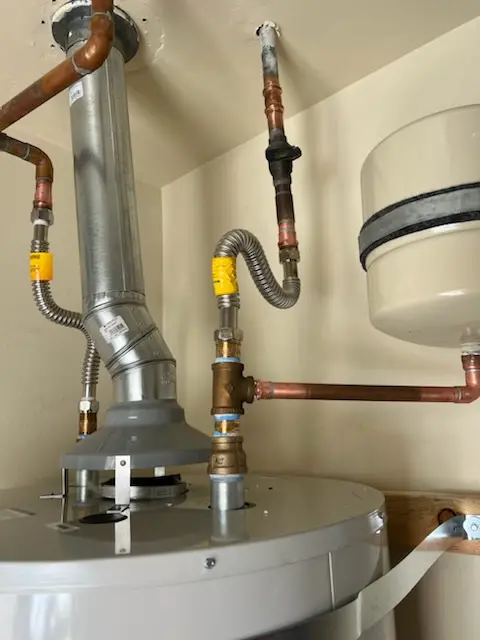 Water heater installation and plumbing repair in Black Lick