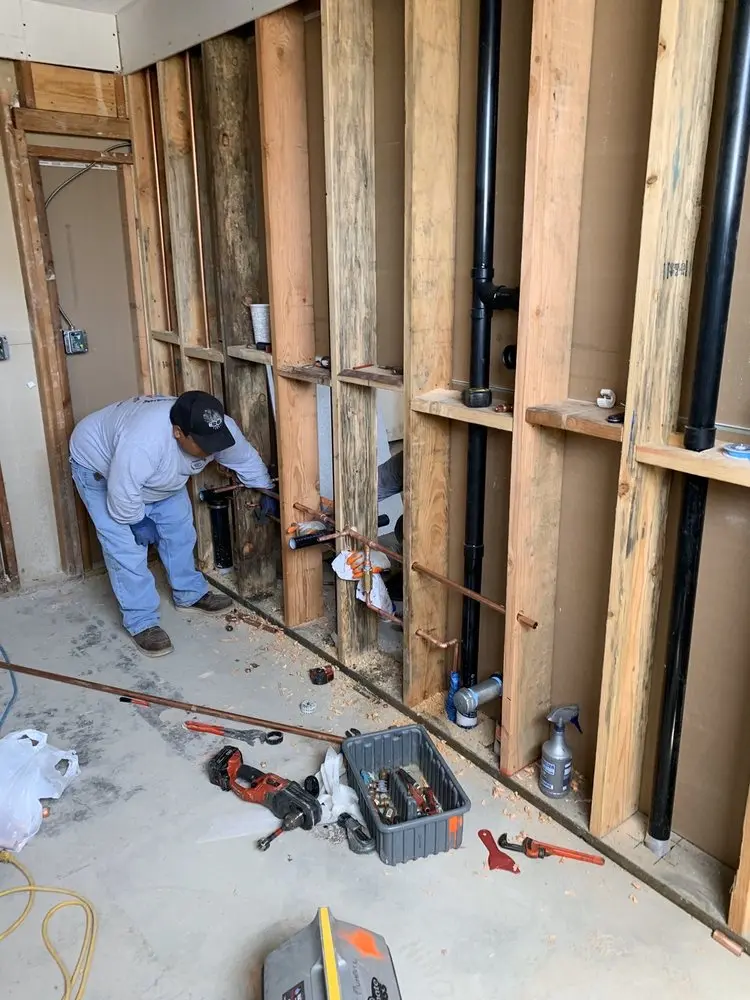 Commercial rough-in plumbing for Gas Line Repair in Black Lick